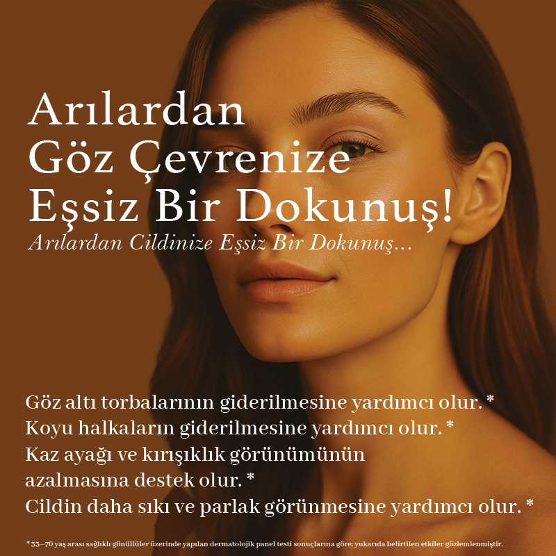 arı zehirli göz kremi