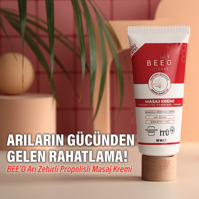 arı zehirli masaj kremi