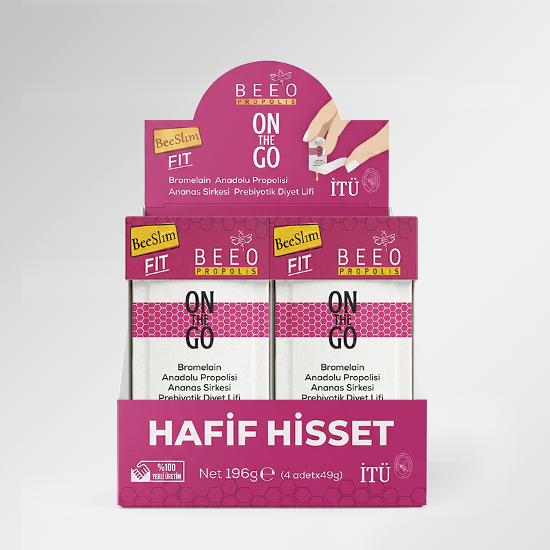 BEEO Ham Ballı Diyet Lifli Propolis Macunu
