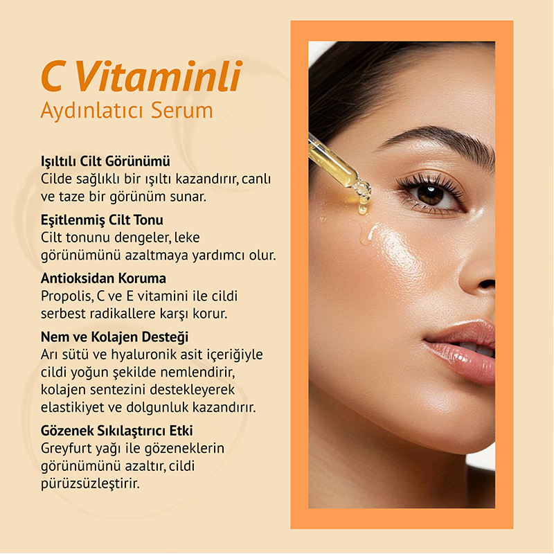 c vitaminli serum