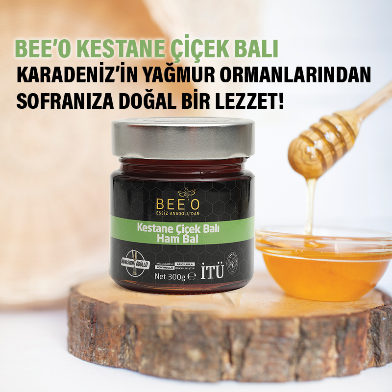 BEEO Kestane Çiçek Balı