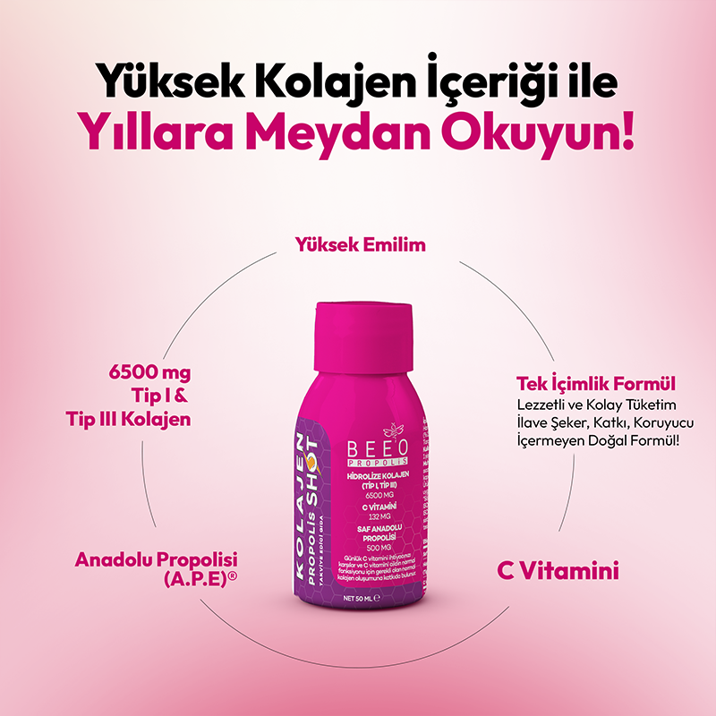 BEEO Kolajen Shot 12'li