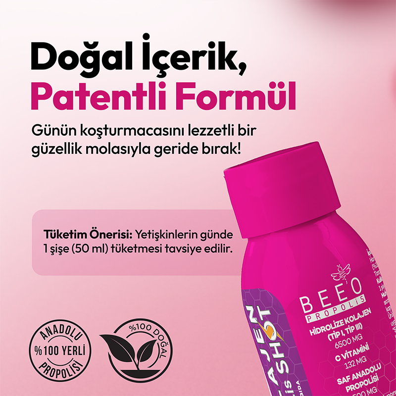 BEEO Kolajen Shot 12'li