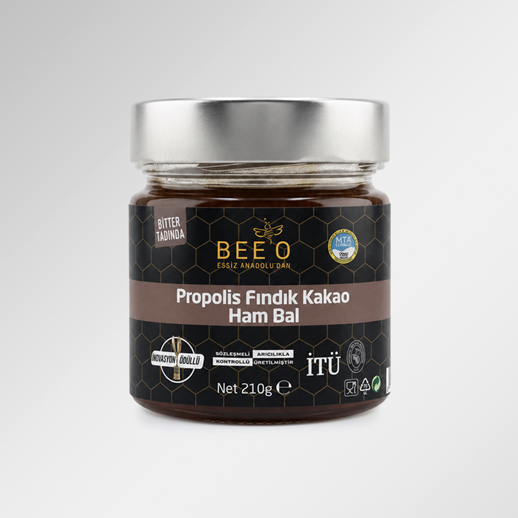 BEEO Propolis Fındık Kakao Ham Bal Karışımı