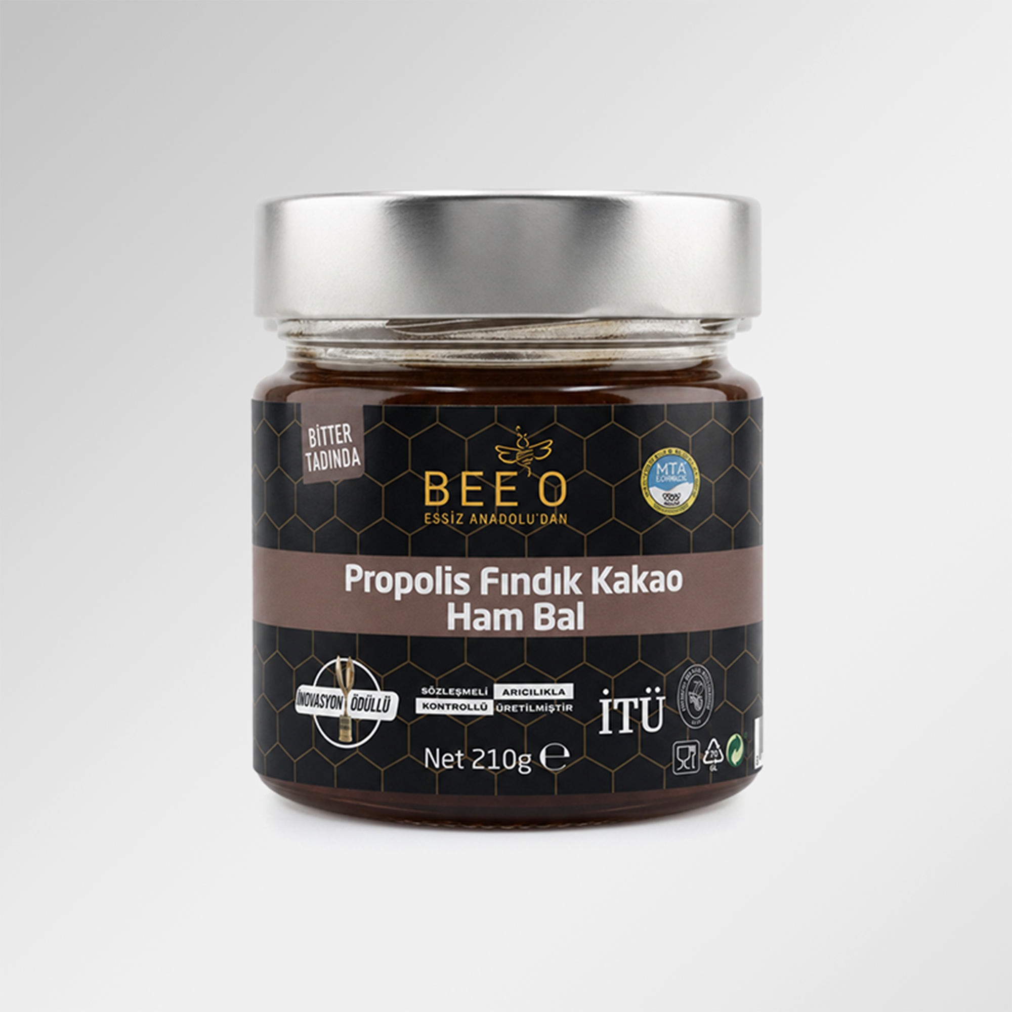 BEEO Propolis Fındık Kakao Ham Bal Karışımı