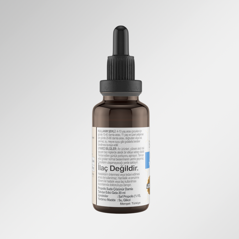 beeo up suda çözünebilir propolis damla