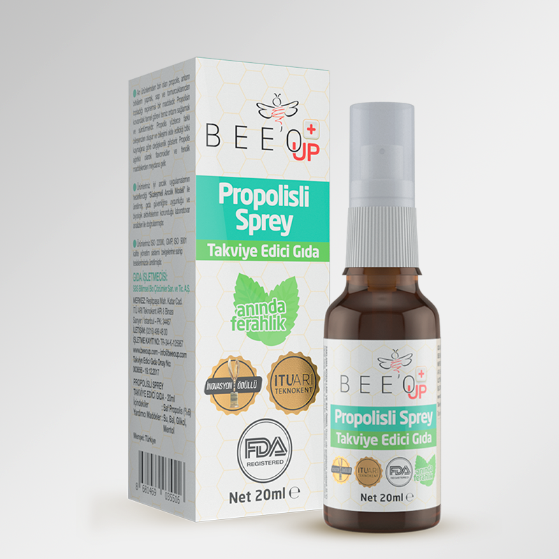 beeo up propolisli boğaz spreyi