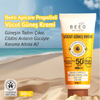 vücut güneş kremi beeo
