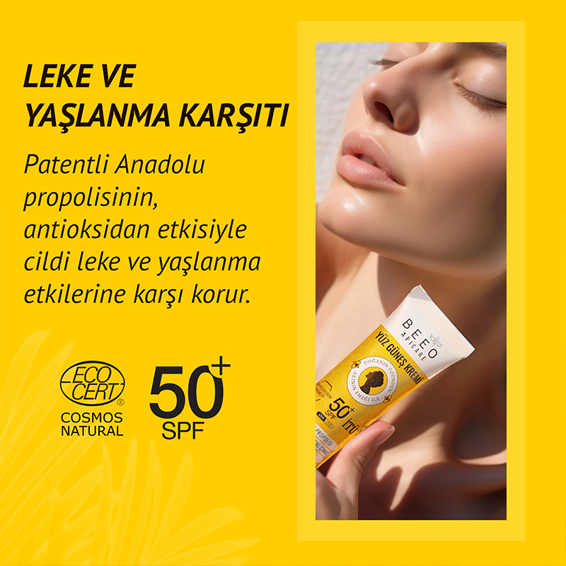 yüz güneş kremi